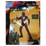 Halo Red Spartan Halloween Costume 
Youth Size