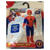 Spider-Man Halloween Costume 
Toddler Size 2T/3T