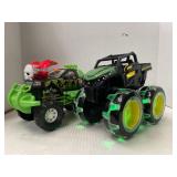 Lot of 2 Light up Rolling Toys