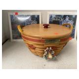 1999 Longaberger Christmas Collection Popcorn