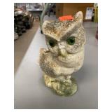 Ceramic Owl Planter Approximately 7 in. tall