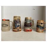 Lot of 4 Commemorative Mugs.  Niagara Falls, Lake