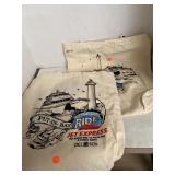 Two Souvenir Bags From Put-in-Bay Ferries