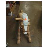 Vntg 1967 Marx Marvel the Mustang  Ride on