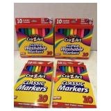 4 Boxes Markers 10/ Box