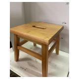 Step stool / foot rest. 12in square. 12in high.