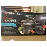Grand Gourmet 7pc Non-Stick Cookware Set. Never
