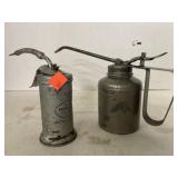 Vintage Oil Cans.