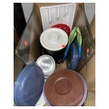 Large lot of misc kitchenware - strainers, egg