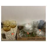 Glassware Lot.