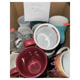 27 mugs. Lots of advertising.