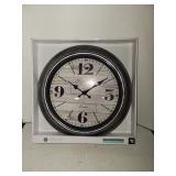 15.75 Inch Westminster Clock Glass Lens & Quartz