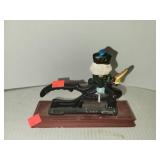 Cast Iron Nutcracker on Woid1 Base