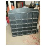 Wooden Wall Display Rack for Nic Nacs Approx 22 x