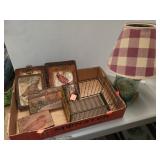 Mason Jar Lamp & Bird Decor