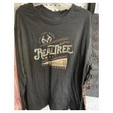 3 REALTREE long sleeve t-shirts. Size 2- XL.  1-