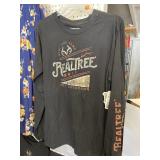 3 REALTREE long sleeve t-shirts. Size 2- L.  1-
