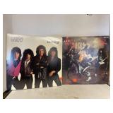 2 KISS albums.
