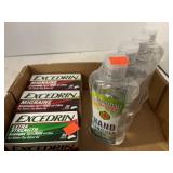 Medicine cabinet supplies. 2 EXCEDRIN Migrane/ 1