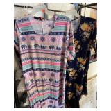 2 ladies dresses.  Size 2x.