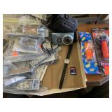 Misc Lot w/Train Pcs, apex, watch, & Kodak Camera