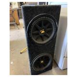 Speaker -bottom speaker blown