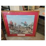 Picture of Sir Alfred Munnings Hunting On Zennor