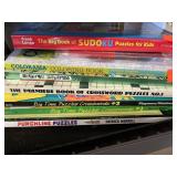 7 puzzle & coloring books.