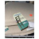 2 chair cushions. 15x17
