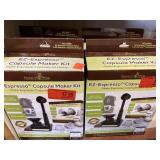 4  EZ-Espresso Capsule Maker Kits.