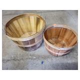 2 Cnt Apple Baskets