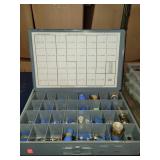 Case W/ Different Size Brass Fittings