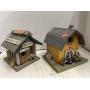 2 Bird houses. Approx 6 x 7in.