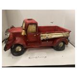 Solar Powered Lit Pickup Truck Ornamental.