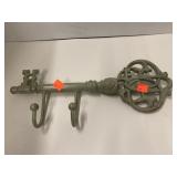 Cast Iron Key Rack. Approximately 13 in Long