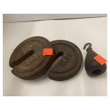Vintage Hanging Scale Weights