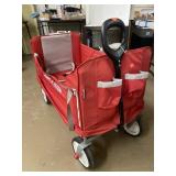 Folding Cloth Radio Flyer Wagon