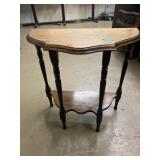 Nice Wooden Side Table.  Approximately 12x24 in