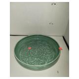 Metal  Serving Tray? 12 1/2 Inches in Diameter