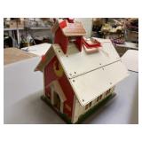 School house 10x12x12in high.