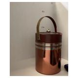 Large Ice bucket. 16in tall incl handle. 8in