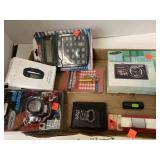 Miscellaneous Lot Includes Calculator,  Headlamp,