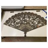 Plastic Fan Decor. 43 x 26 in