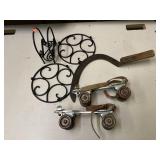 Miscellaneous Lot Includes Metal Trivets, Scycle