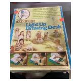 Vintage Holly Hobby Light Up Drawing Desk
