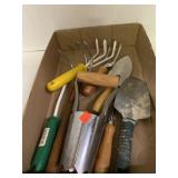 Gardening Lot Spades Rakes Bulb Planter