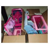 2 Box Lot of Barbie Toys / Barbie Vehicle