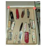 Lot of 16 Pocket Knives