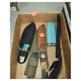 Lot of Knives & Sheaths & Throwing Knives ??