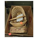 Box Lot of Baskets